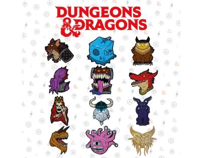 Fanatik Dungeons & Dragons Pin Mystery 50. výročie