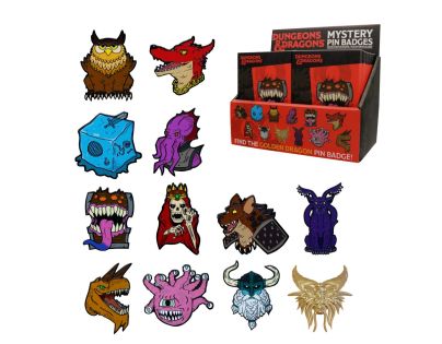 Fanatik Dungeons & Dragons Pin Mystery 50. výročie