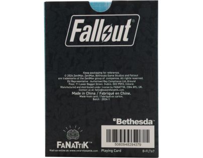 Fanatik Fallout Hracie karty