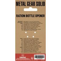 Fanatik Metal Gear Solid Ration otvárač 5