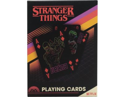 Fanatik Stranger Things Hracie karty