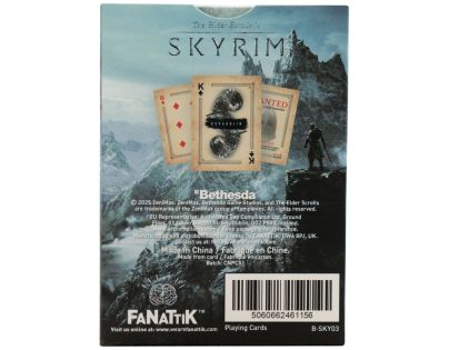 Fanatik The Elder Scrolls Skyrim Hracie karty