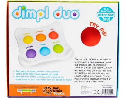 Fat Brain vankúšiky Dimple Duo