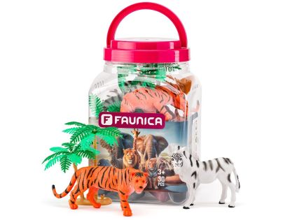 Faunica Zvieratká figúrky sada v MEGA tube - Safari
