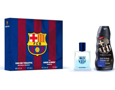 FC Barcelona darčeková sada EDT 100ml, sprchový gél 300ml