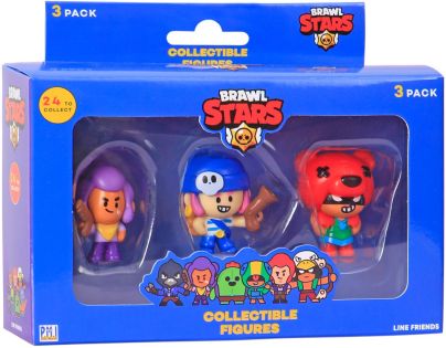 Figúrky Brawl Stars 3 pack séria 1 - Poškodený obal
