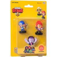 Figúrky Brawl Stars 3 pack séria 1 s pečiatkami