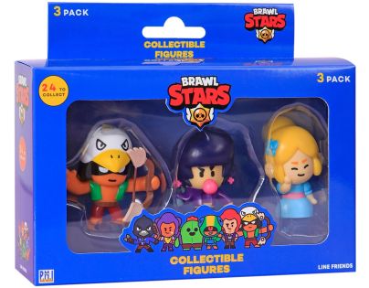 Figúrky Brawl Stars 3 pack séria 1