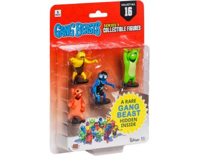 Figúrky Gang Beasts 5 pack séria 1