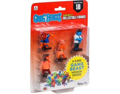 Figúrky Gang Beasts 5 pack séria 1