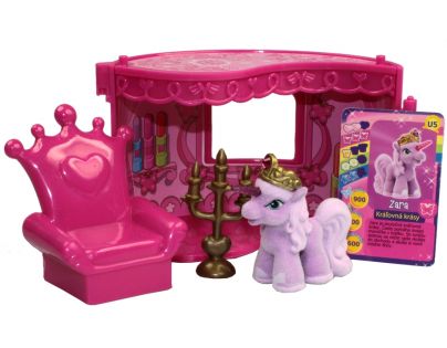 EPline Filly Unicorn pokoj snů modrý s postýlkou