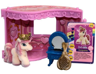 EPline Filly Unicorn pokoj snů modrý s postýlkou