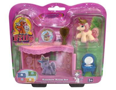 EPline Filly Unicorn pokoj snů modrý s postýlkou