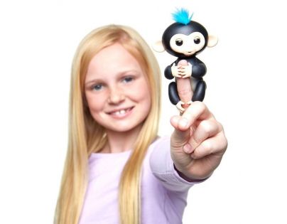 Fingerlings Opička Finn černá