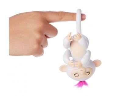 Fingerlings Opička Sophie bílá