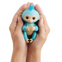 Fingerlings Opička třpytivá Amelia světle modrá 2