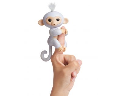 Fingerlings Opička trblietavá Sugar biela