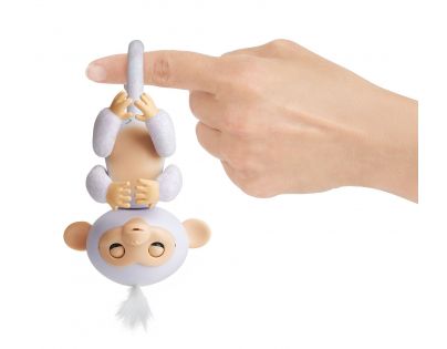 Fingerlings Opička trblietavá Sugar biela
