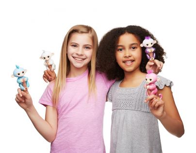 Fingerlings Opička trblietavá Sugar biela