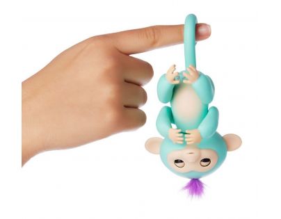 Fingerlings Opička Zoe tyrkysová