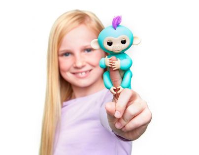 Fingerlings Opička Zoe tyrkysová