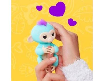 Fingerlings Opička Zoe tyrkysová
