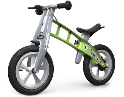 First BIKE Odrážedlo Street green - Poškozený obal