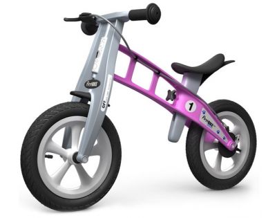 First BIKE Odrážedlo Street pink - Poškozený obal