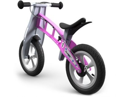 First BIKE Odrážedlo Street pink - Poškozený obal