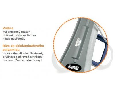 First BIKE s brzdou STREET VIOLET