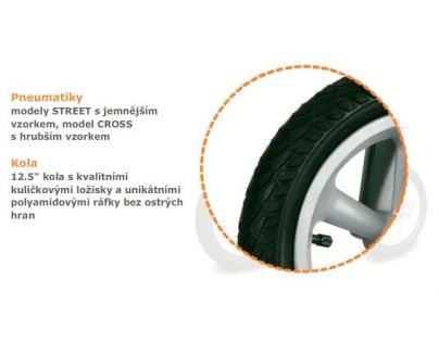 First BIKE s brzdou STREET VIOLET