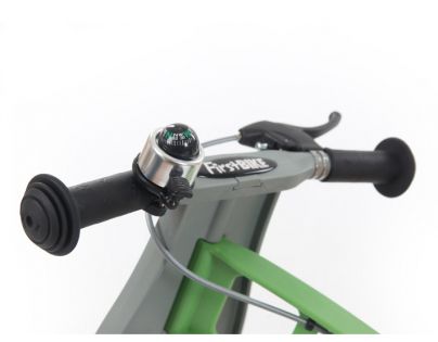 First Bike Zvonek kompas stříbrný