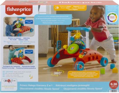 Fisher Price Obojstranné chodítko Steady Speed SK ENG HU PL