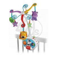 Fisher Price V4436 - Aktivní kolotoč se zvířátky 2 v 1 2