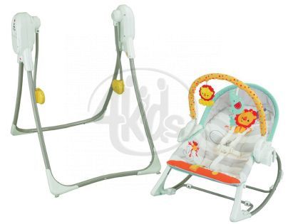 Fisher Price Baby Gear houpačka a sedátko 3 v 1 (Fisher Price BFH07)