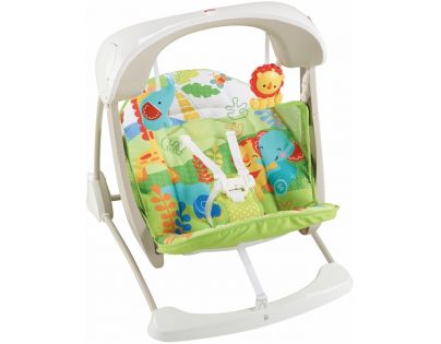 Fisher Price - cestovná hojdačka a sedátko Rainforest (CCN92)