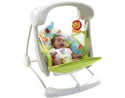 Fisher Price - cestovná hojdačka a sedátko Rainforest (CCN92)