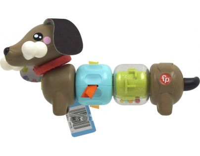 Fisher Price Hrkajúci a klapajúci jazvečík
