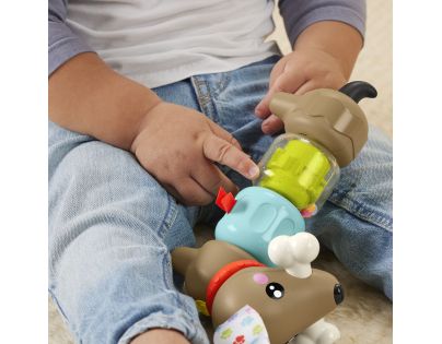 Fisher Price Hrkajúci a klapajúci jazvečík