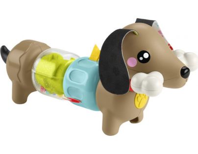 Fisher Price Hrkajúci a klapajúci jazvečík