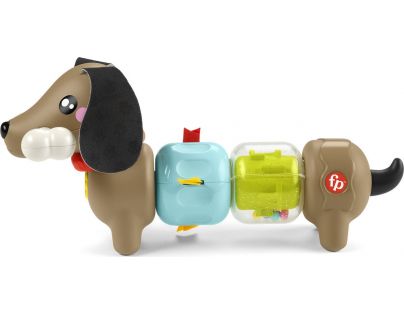 Fisher Price Hrkajúci a klapajúci jazvečík