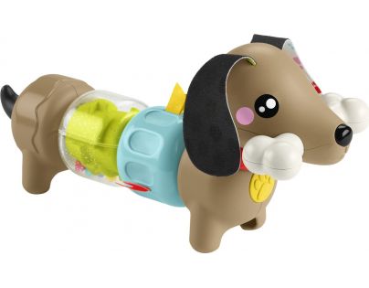 Fisher Price Hrkajúci a klapajúci jazvečík