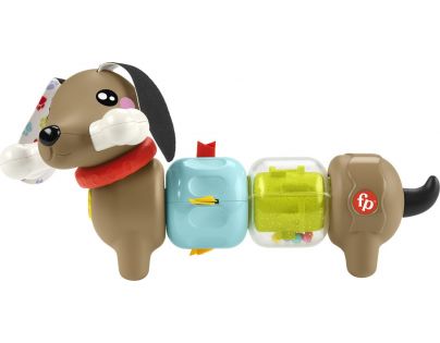 Fisher Price Hrkajúci a klapajúci jazvečík