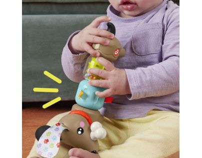 Fisher Price Hrkajúci a klapajúci jazvečík