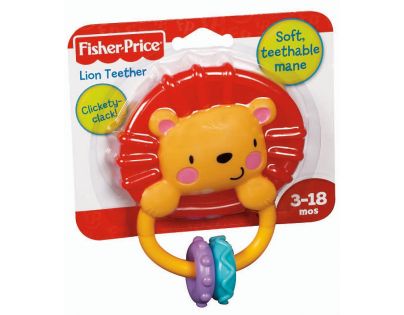 Fisher Price Chrastící kousátko Lvíček