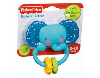 Fisher Price Chrastící kousátko - Slon