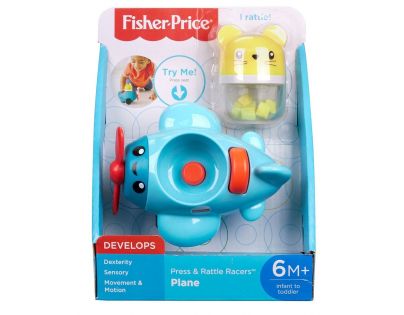 Fisher Price Hrkacie vozítka Modré lietadielko