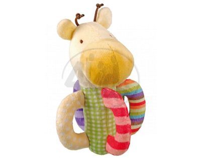 Fisher Price Chrastítko plyš žirafka s rolničkou