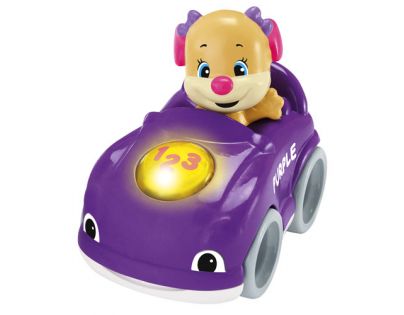 Fisher Price Chytré autíčko - Fialová
