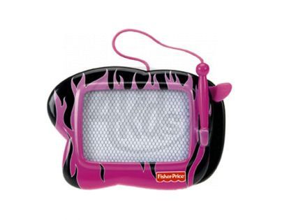 FISHER PRICE G3743 Kreslící tabulka - Černo-růžová R3322